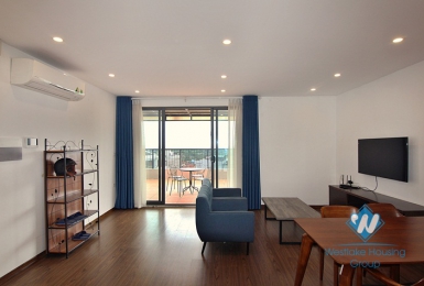 A new 2 bedroom apartment with huge balcony for rent in To ngoc van